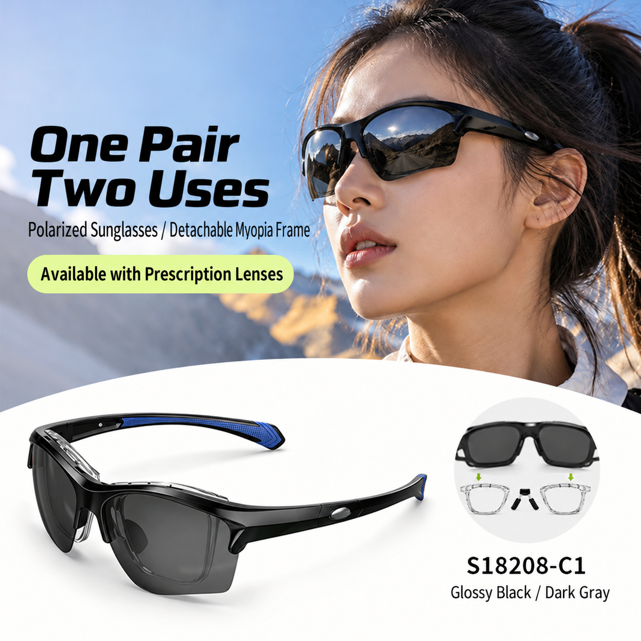Eyeao Polarized Cycling glasses S18208