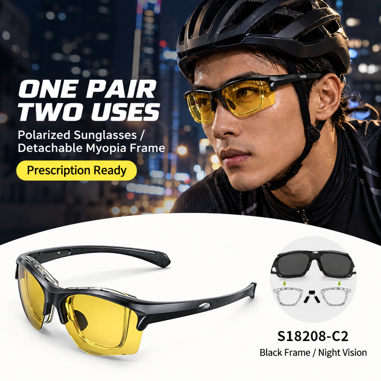 Eyeao Polarized Cycling glasses S18208