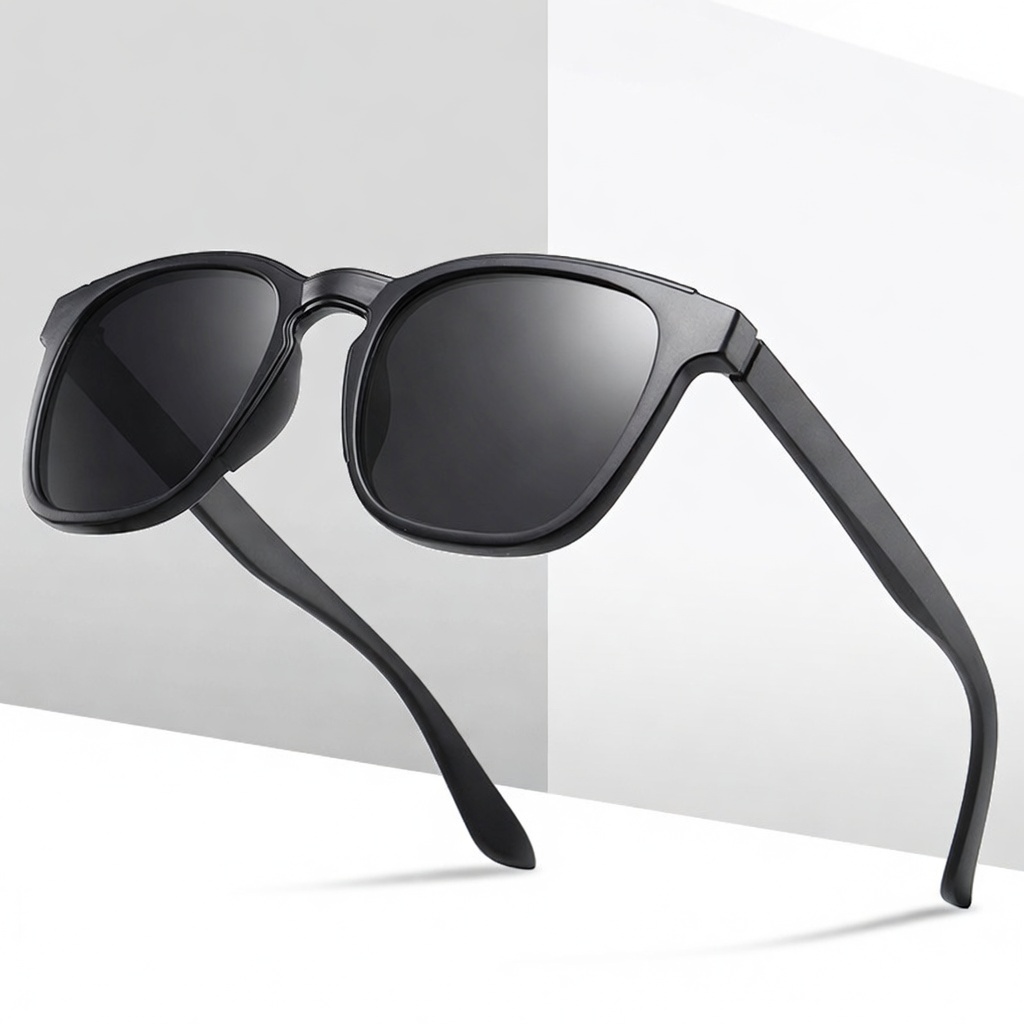 Eyeao Square TR90 Polarized Sunglasses