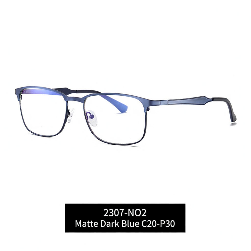 Eyeao Square Metal Blue light blocking Optical frames