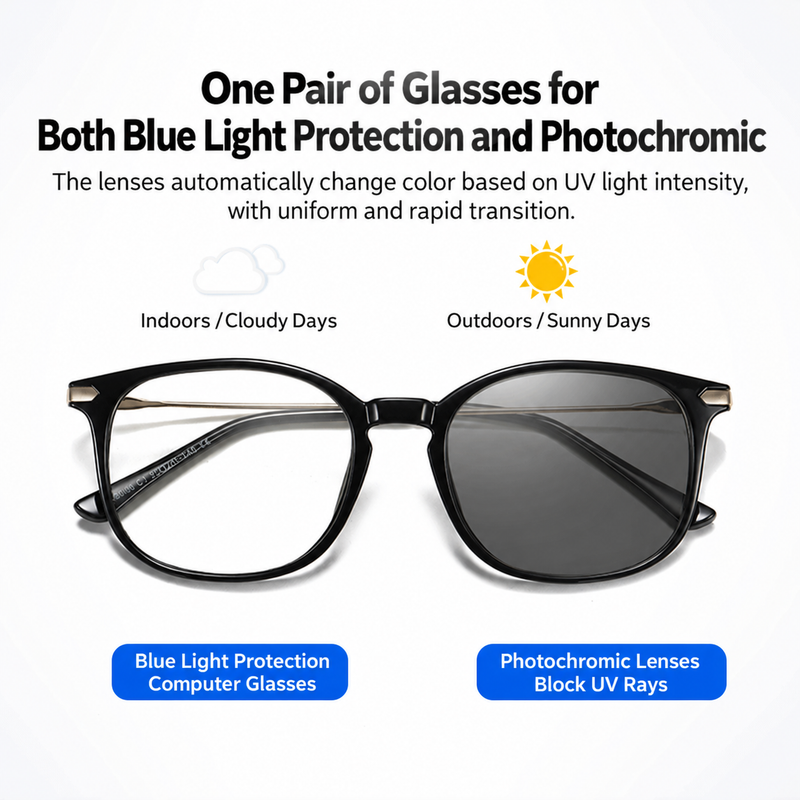 Eyeao Blue light blocking UV400 Optical frames BS5008