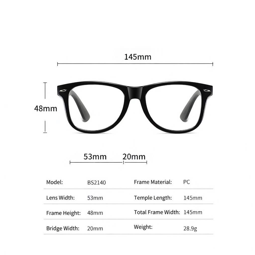 Eyeao Blue light blocking UV400 BS2140