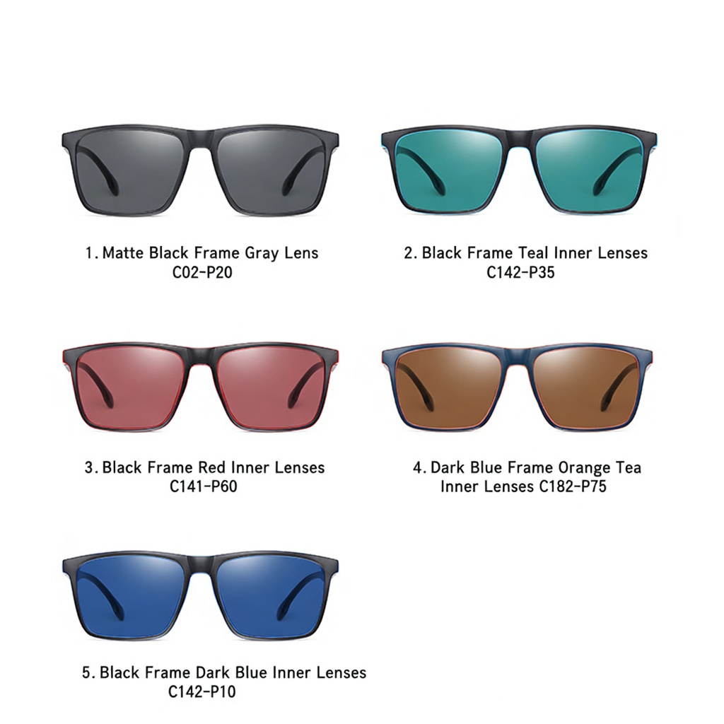 Eyeao Polarized Sunglasses TR3320