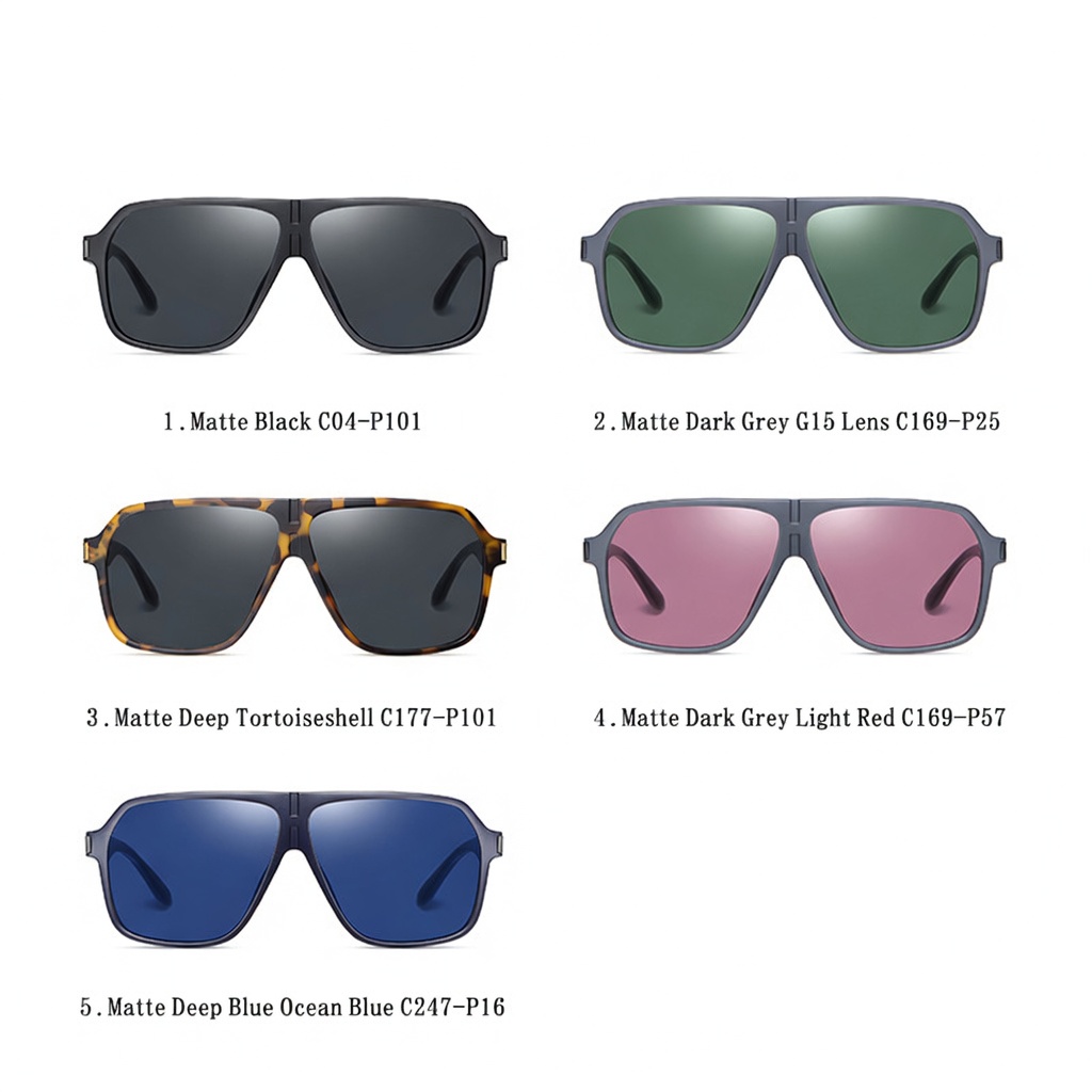 Eyeao Polarized Sunglasses TR3386