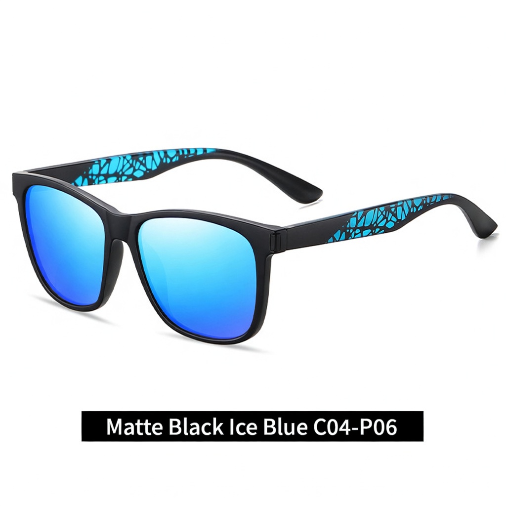 Eyeao Square Polarized Sunglasses TR3387