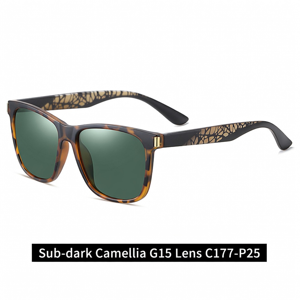 Eyeao Square Polarized Sunglasses TR3387