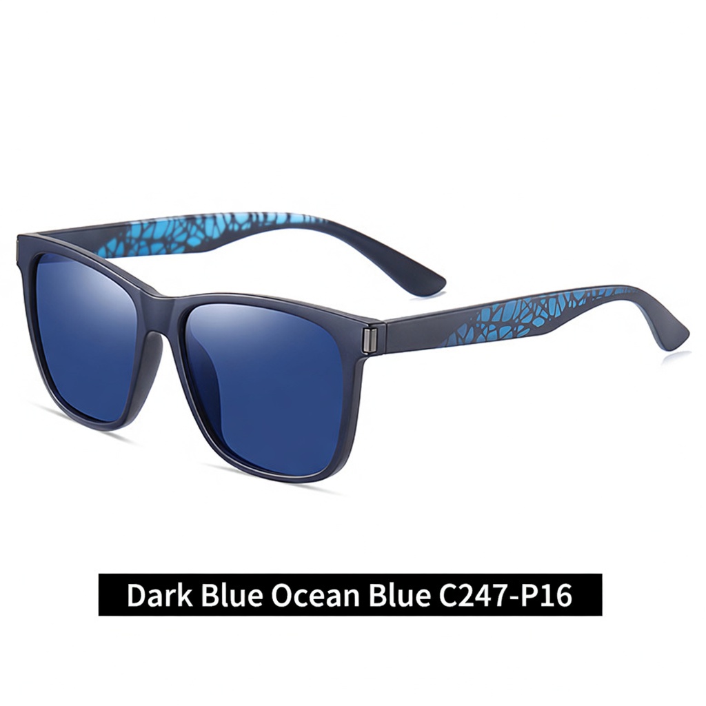 Eyeao Square Polarized Sunglasses TR3387