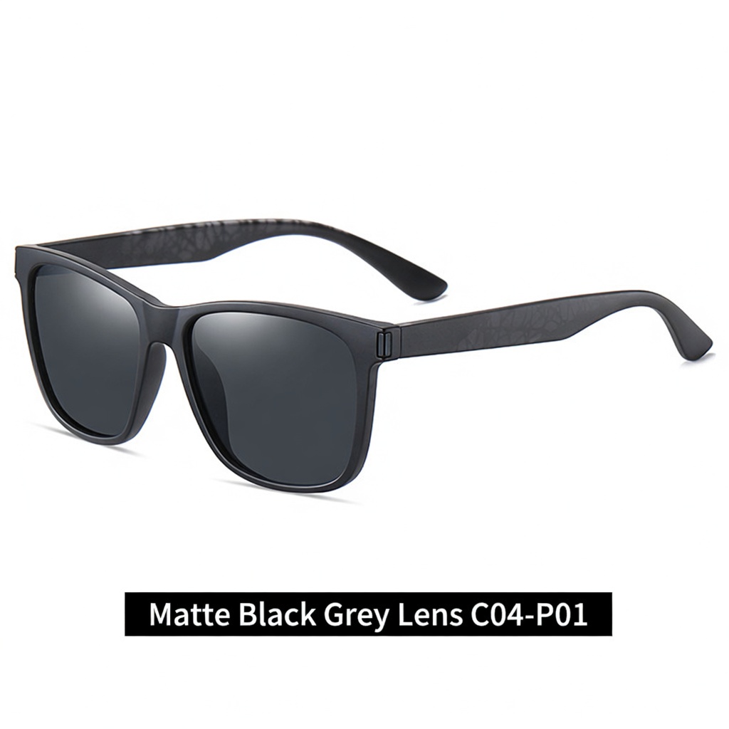 Eyeao Square Polarized Sunglasses TR3387