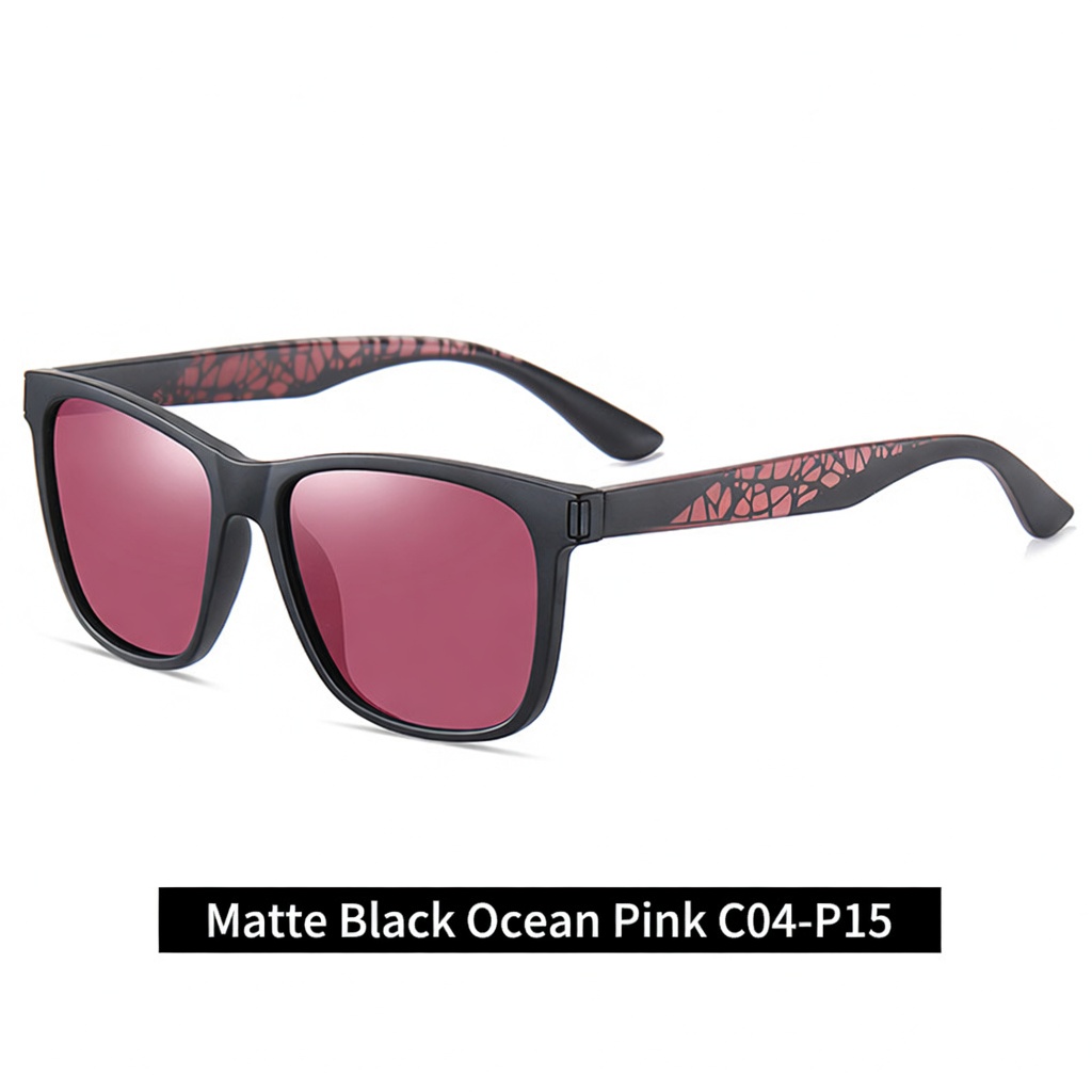 Eyeao Square Polarized Sunglasses TR3387