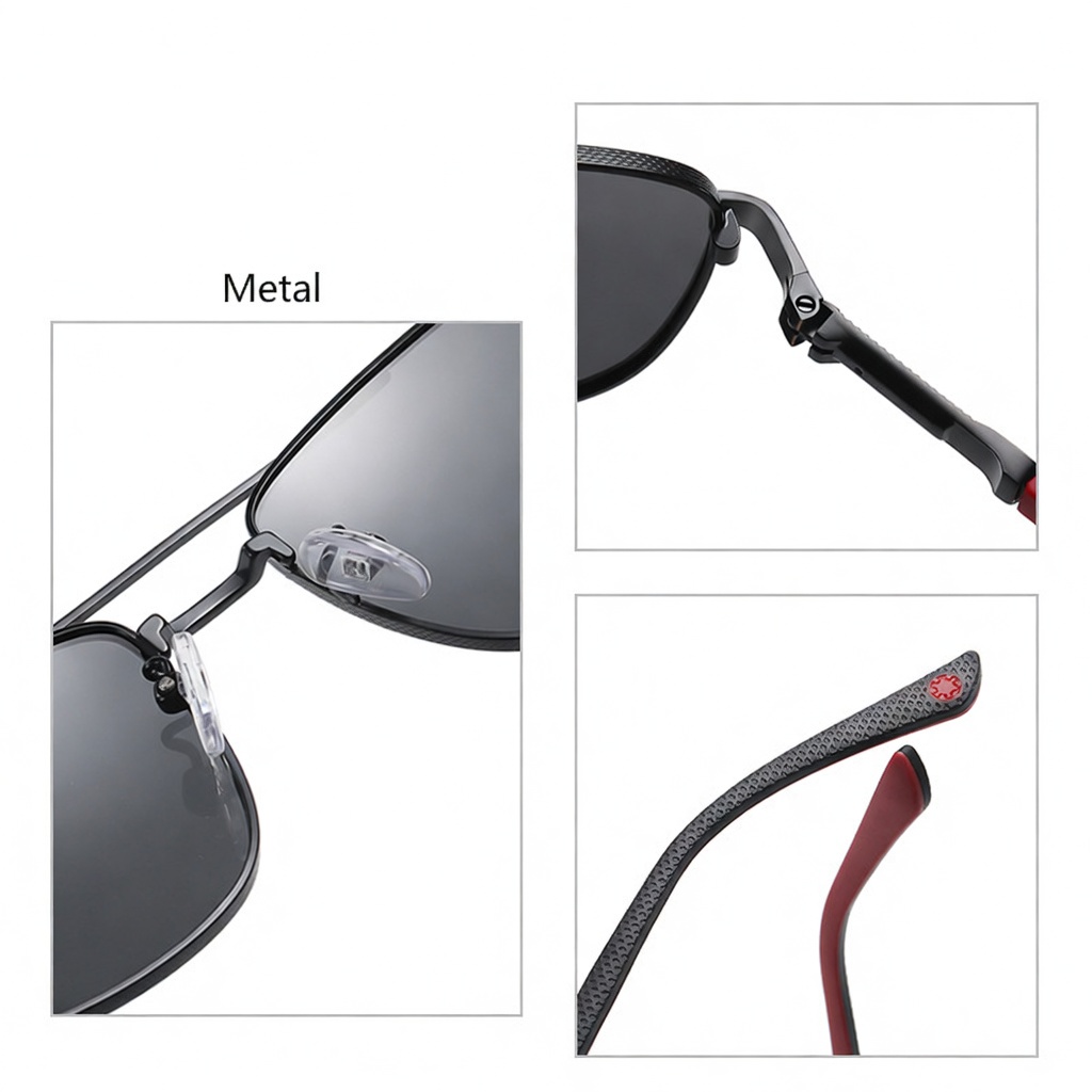 Eyeao Square Polarized Sunglasses