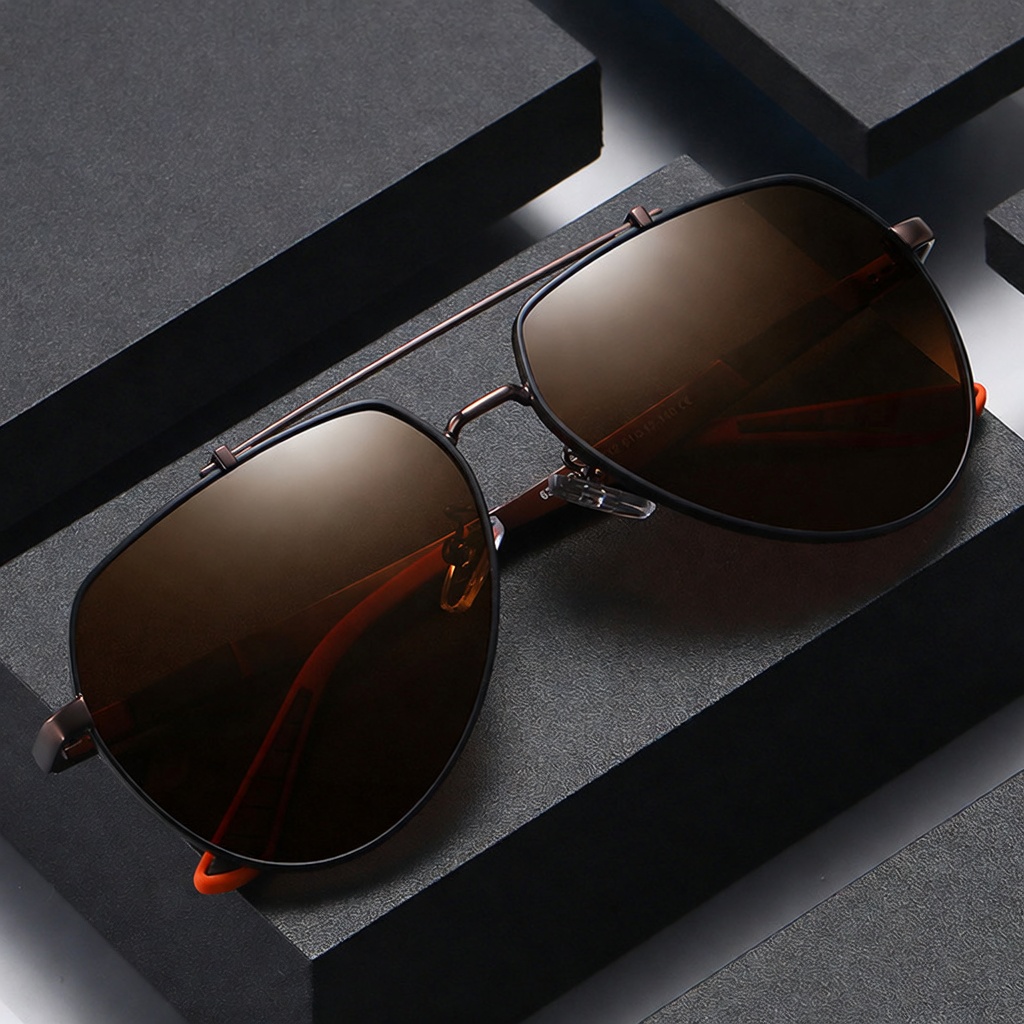 Eyeao Metal Polarized Sunglasses