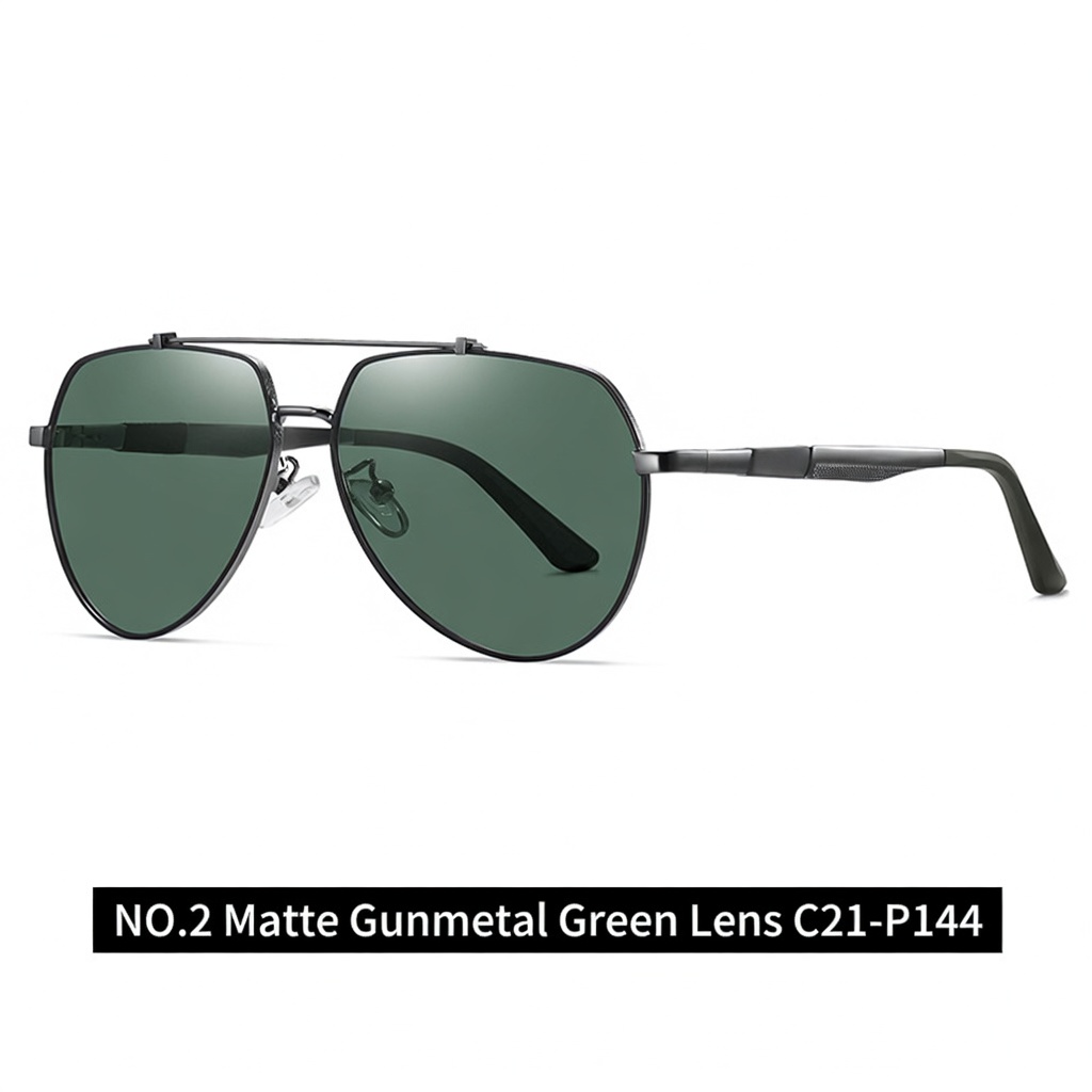 Eyeao Metal Polarized Sunglasses