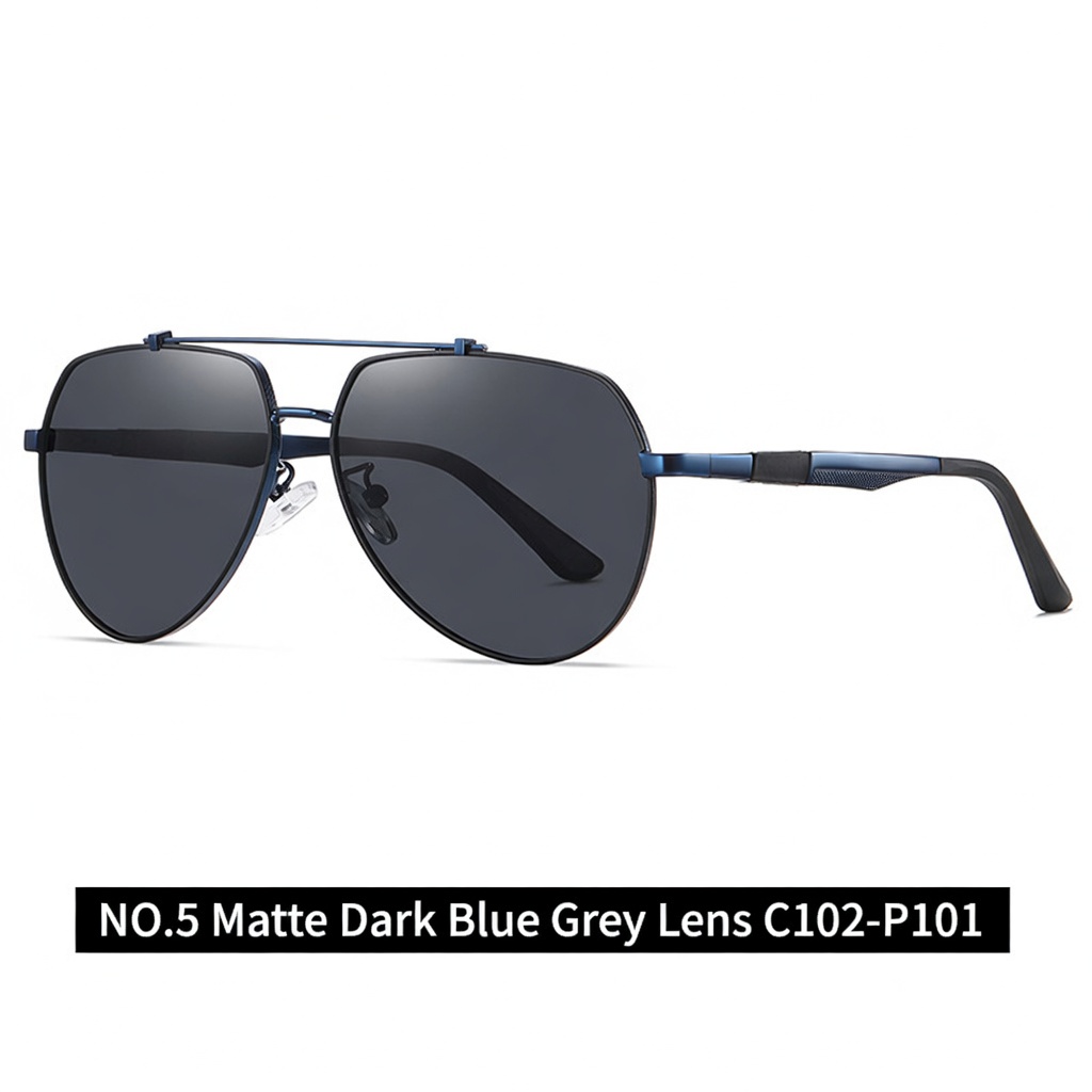 Eyeao Metal Polarized Sunglasses