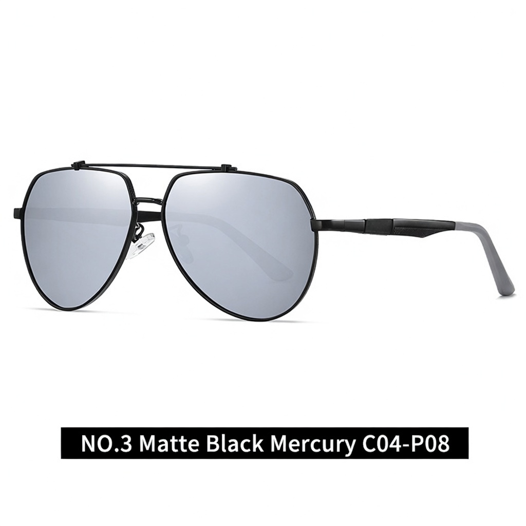 Eyeao Metal Polarized Sunglasses