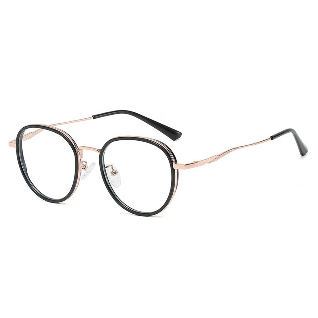 Eyeao Round Metal Blue light blocking Optical frames ZC808
