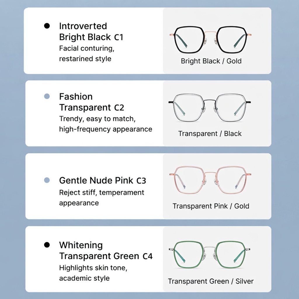 Eyeao Acetate Pure titanium Optical frames R2316