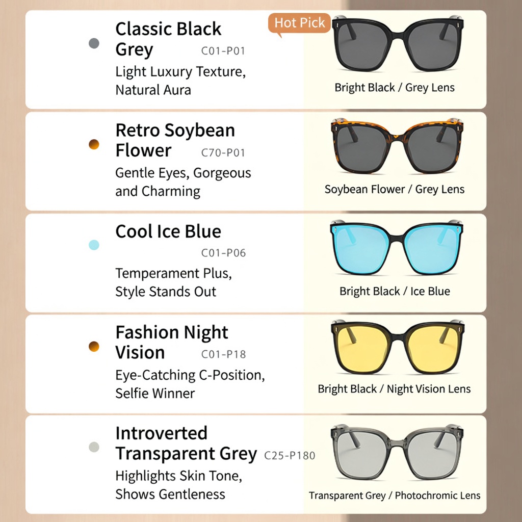 Eyeao Polarized Sunglasses TR7502