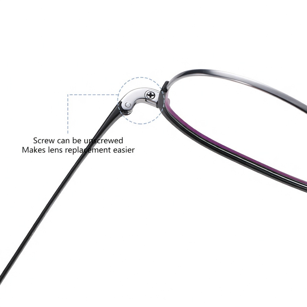 Eyeao Round Pure titanium Optical frames YJ2039