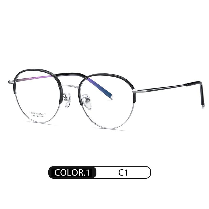 Eyeao Round Pure titanium Optical frames YJ2039