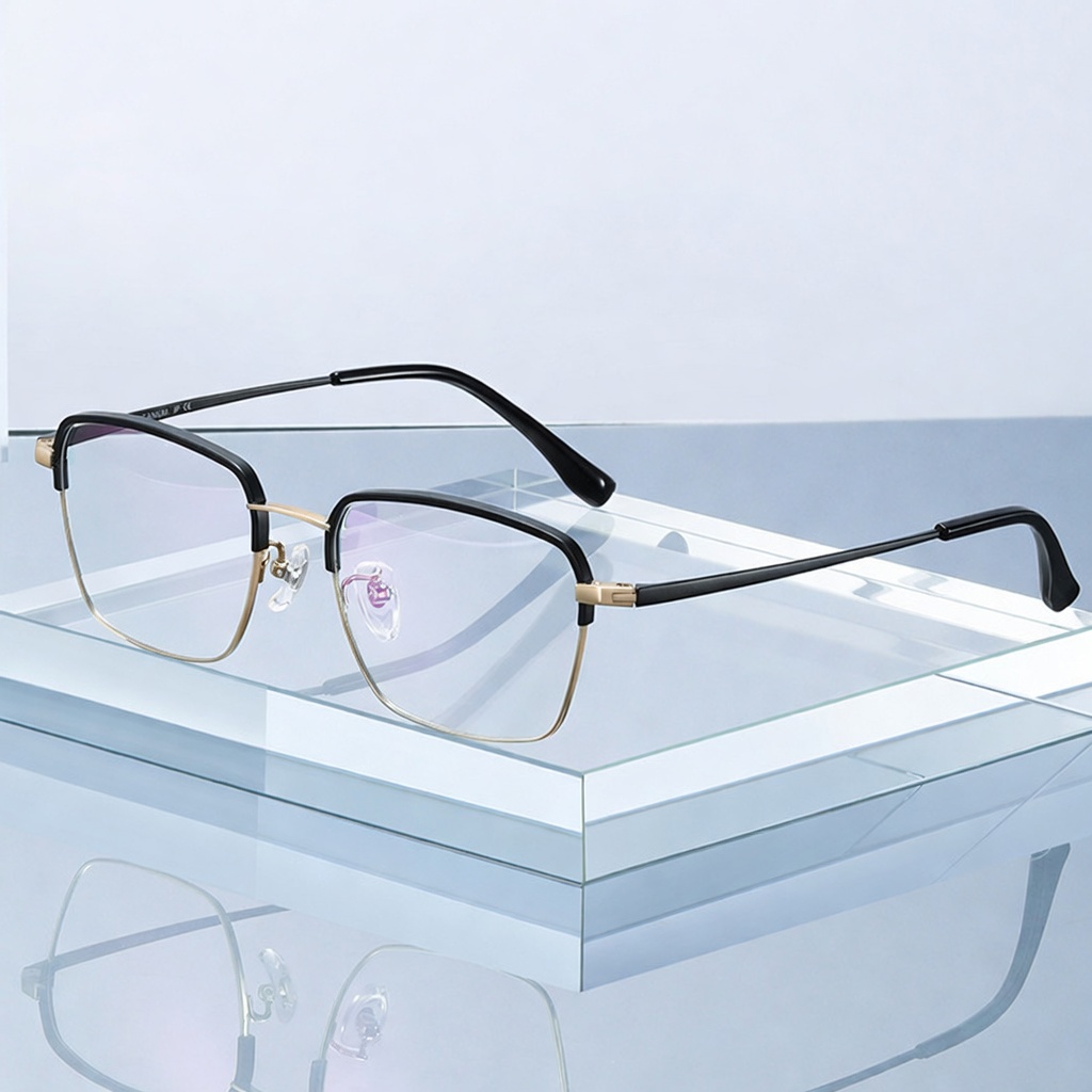Eyeao Round Pure titanium Optical frames YJ2050