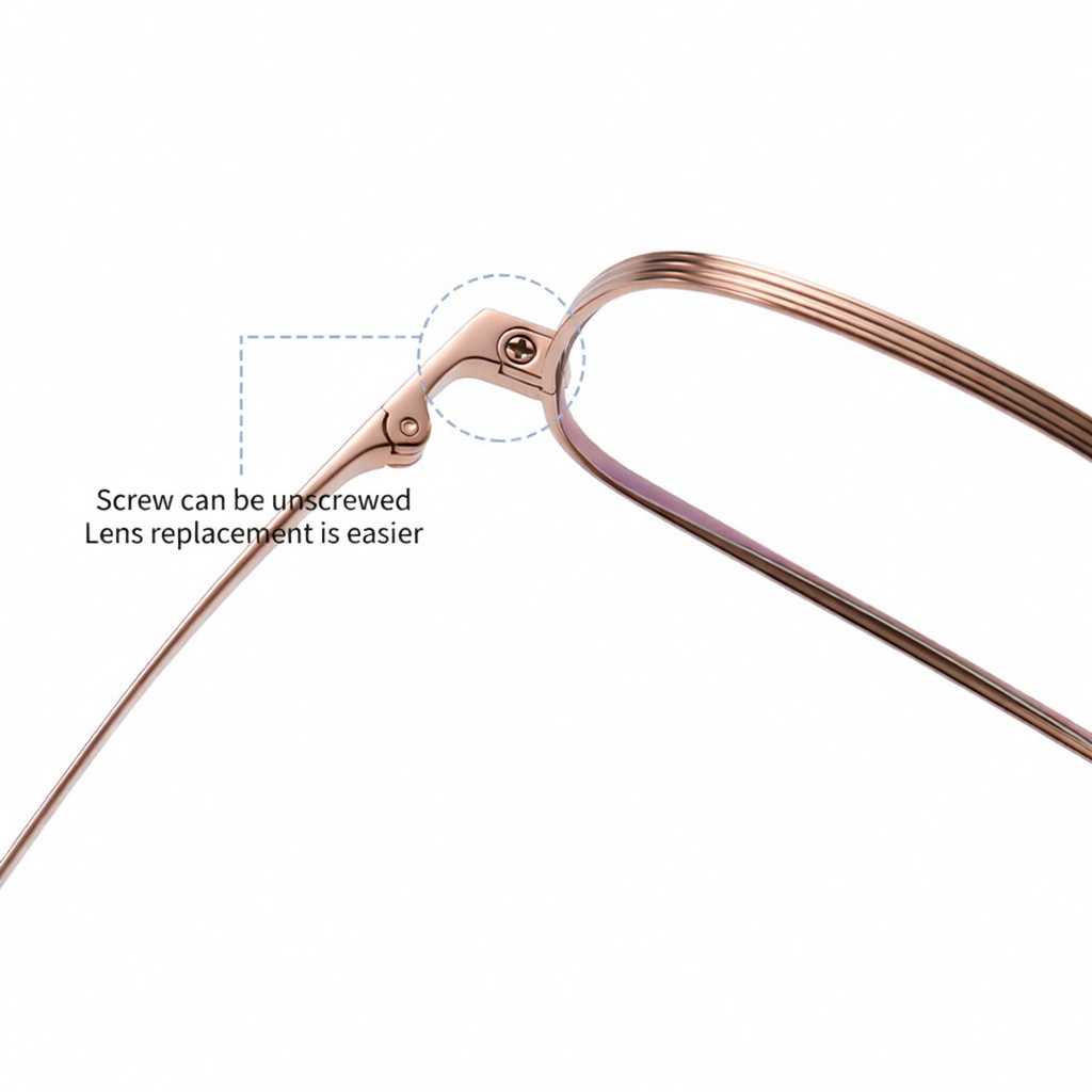 Eyeao Pure titanium Optical frames YJ2029