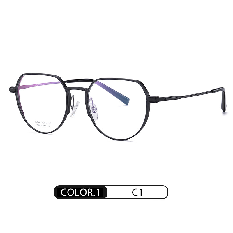 Eyeao Round Pure titanium Optical frames YJ2009