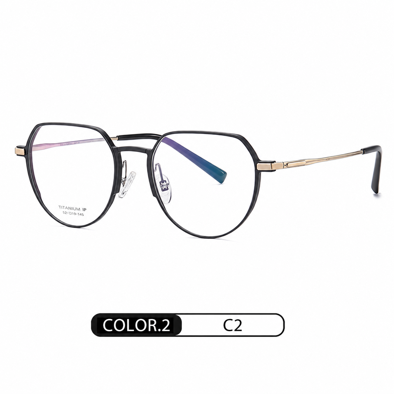 Eyeao Round Pure titanium Optical frames YJ2009