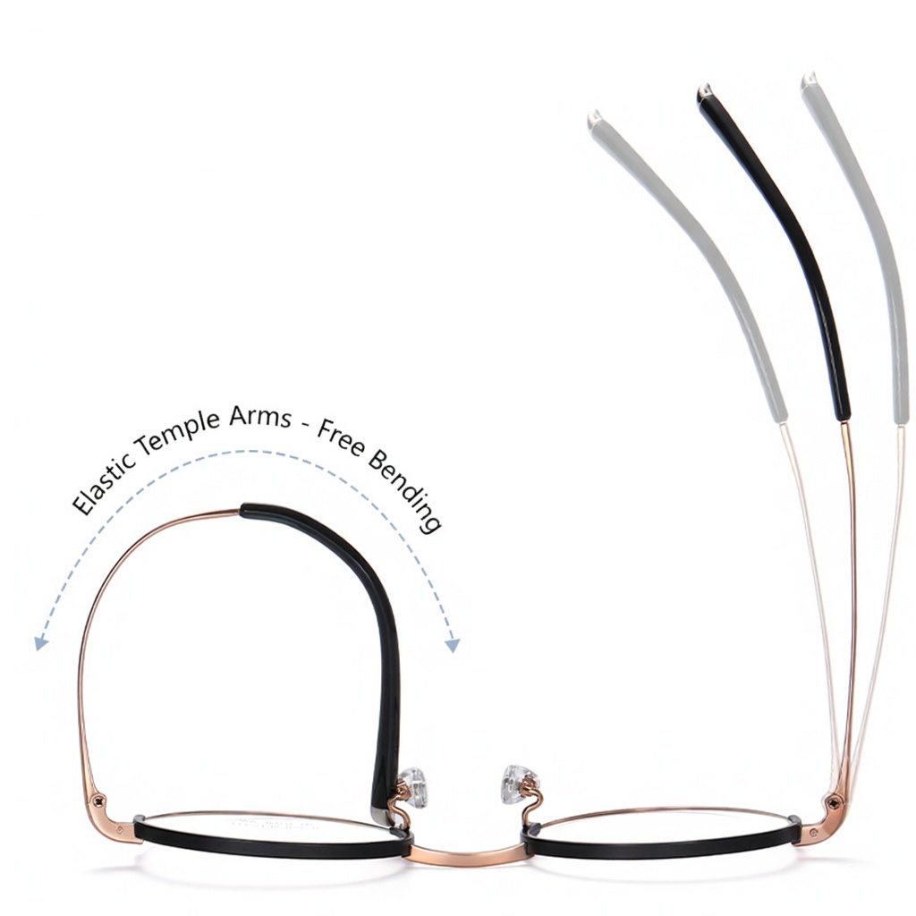 Eyeao Round Pure titanium Optical frames YJ2035