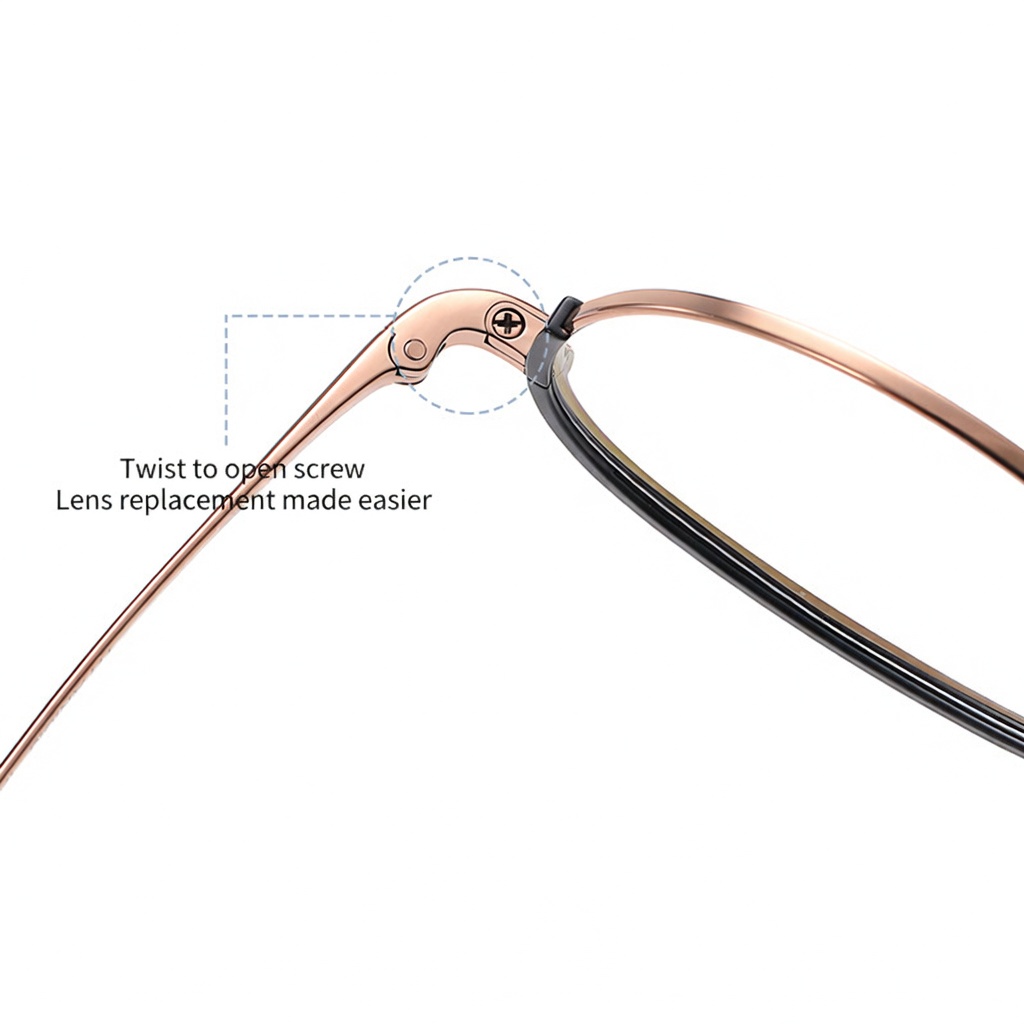 Eyeao Round Pure titanium Optical frames YJ2035