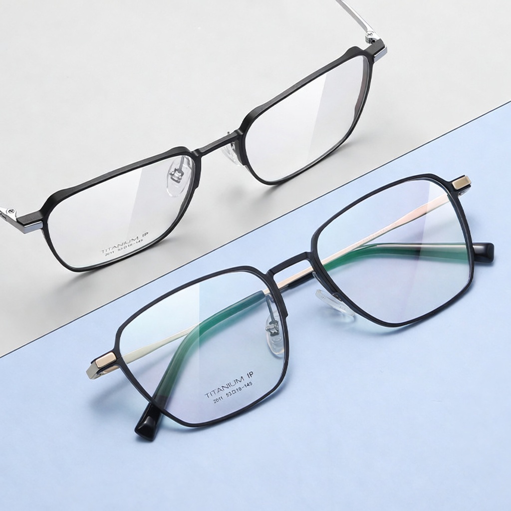 Eyeao Square Pure titanium Optical frames YJ2011