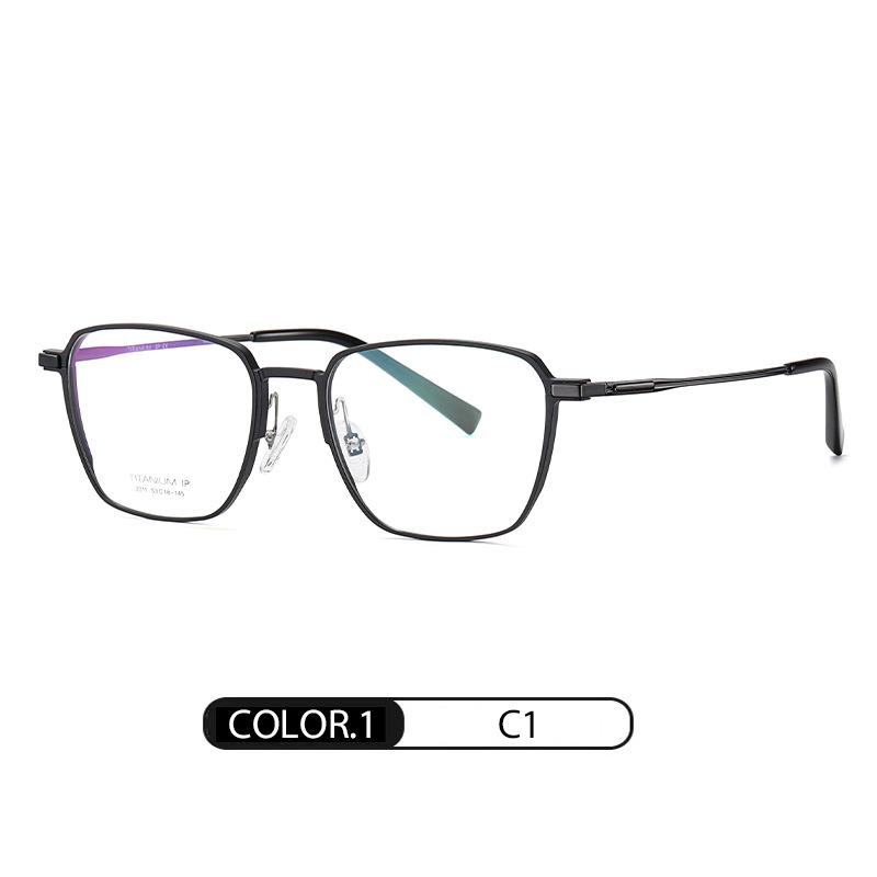 Eyeao Square Pure titanium Optical frames YJ2011