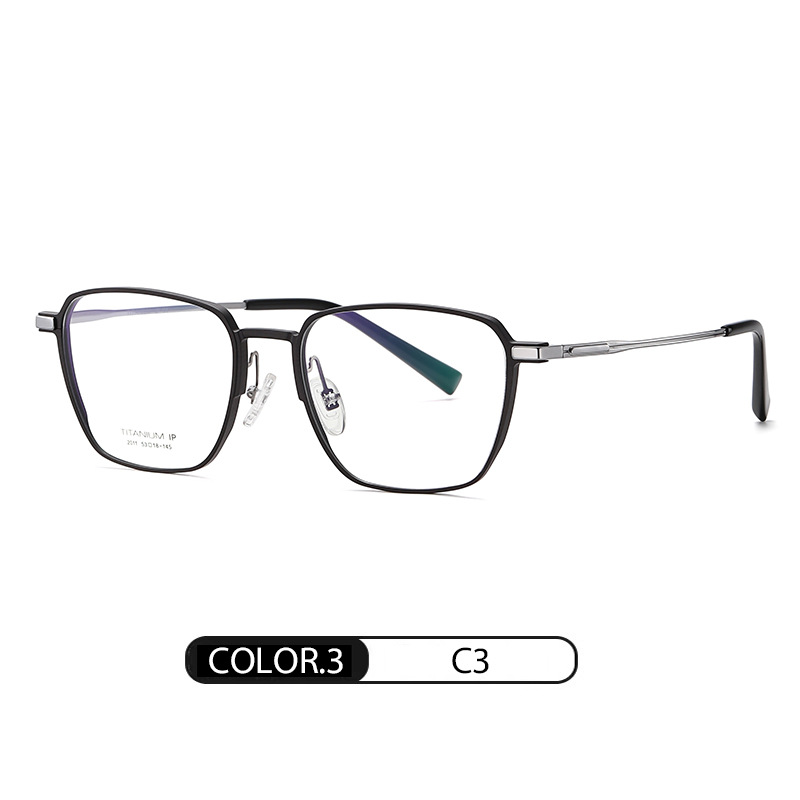 Eyeao Square Pure titanium Optical frames YJ2011