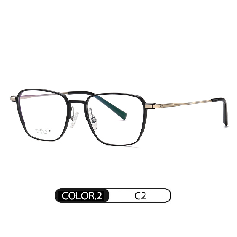 Eyeao Square Pure titanium Optical frames YJ2011