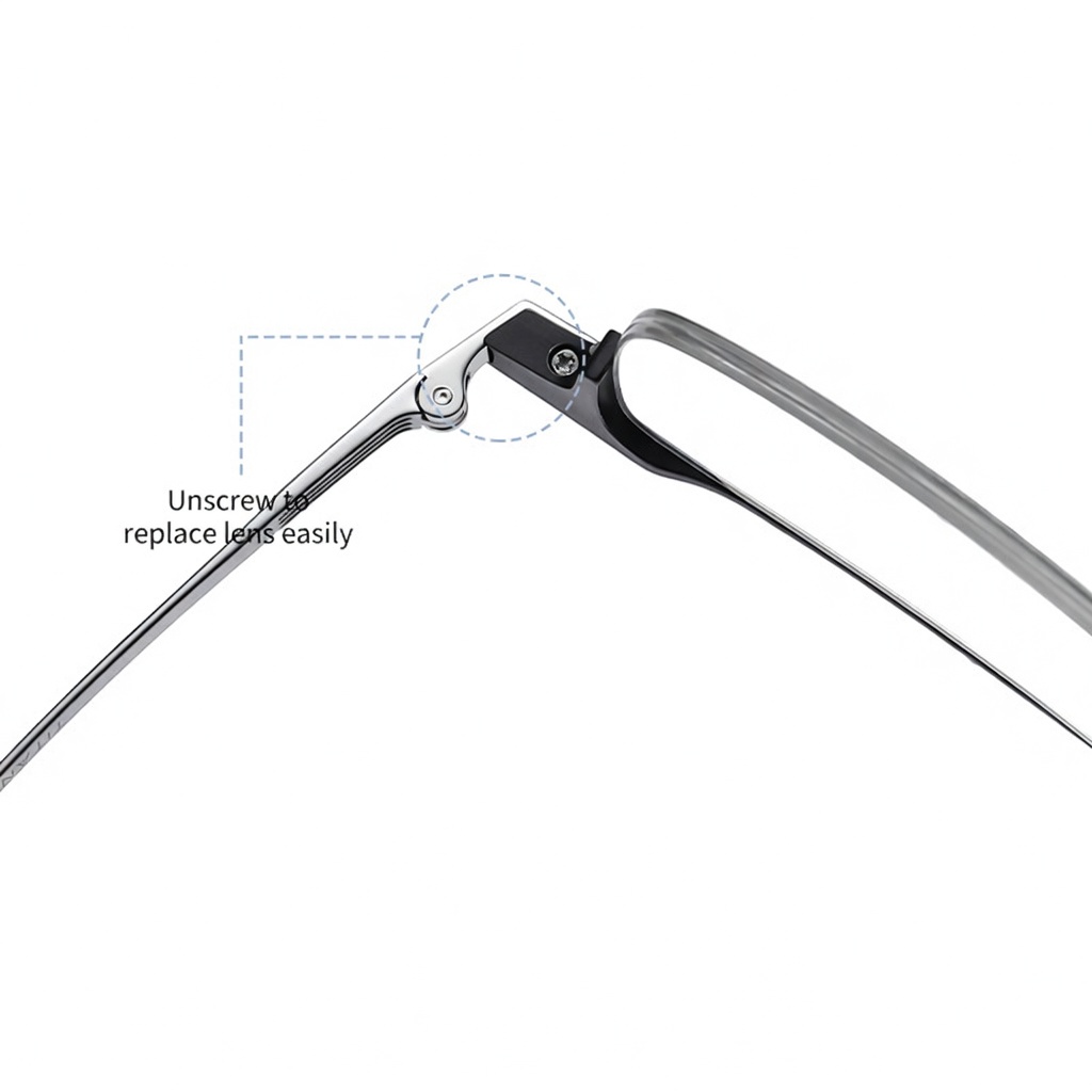 Eyeao Pure titanium Optical frames YJ2012