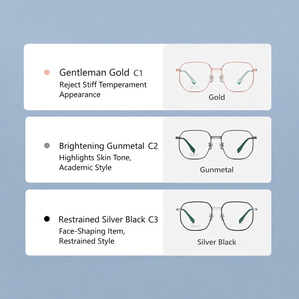 Eyeao Pure titanium Optical frames YJ2027