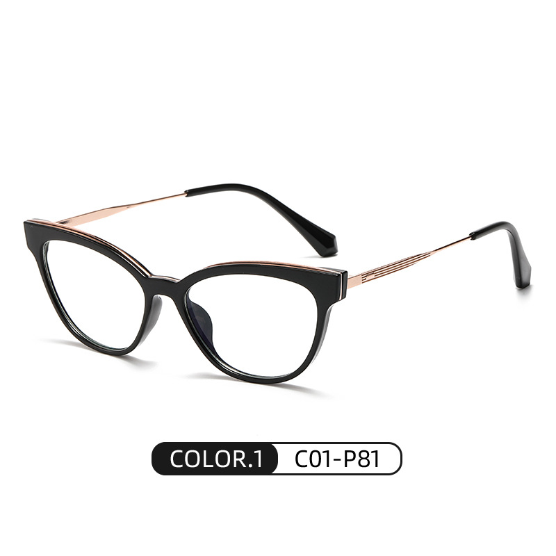 Eyeao Cat eye TR90 Blue light blocking Optical frames J836