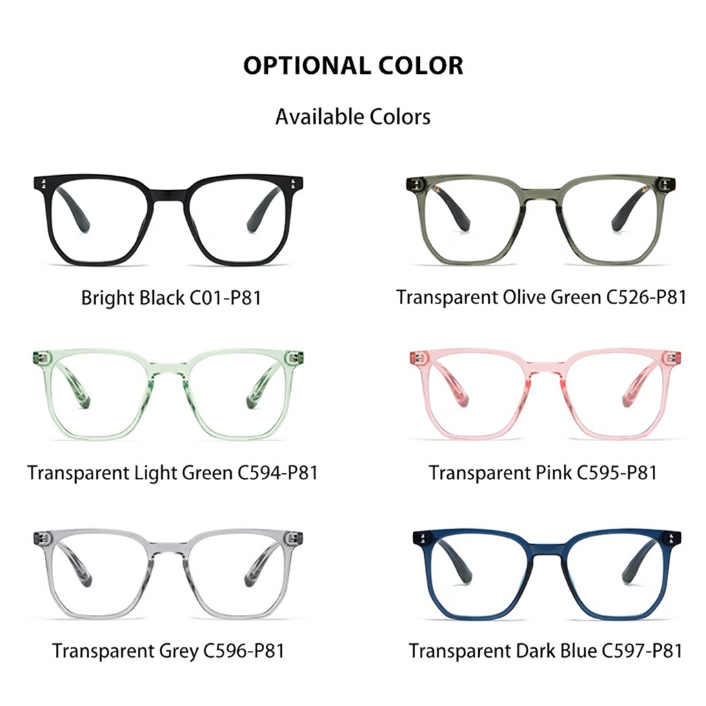 Eyeao Blue light blocking Optical frames TR7606