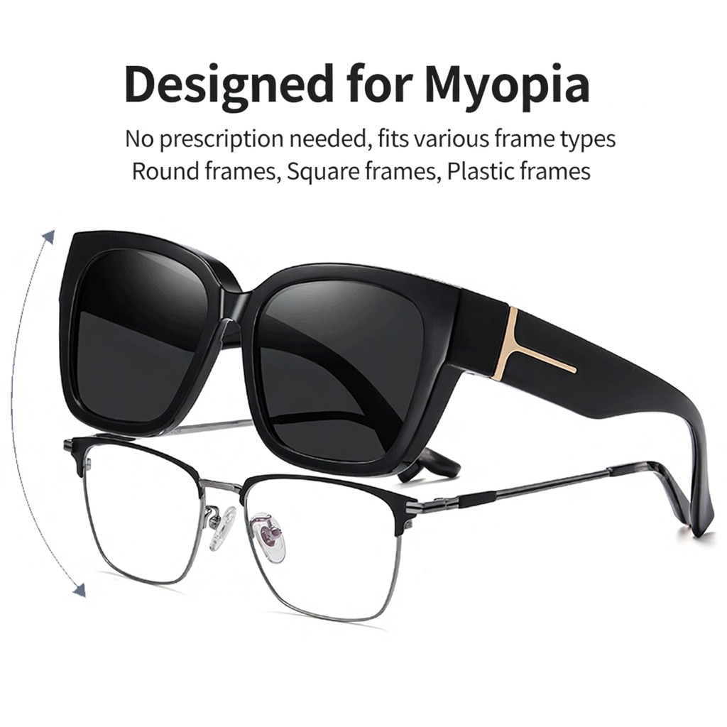 Eyeao TR90 Night driving Polarized Sunglasses