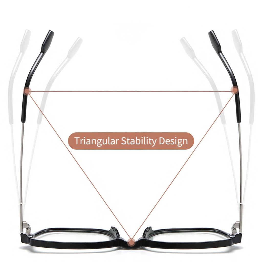 Eyeao Square Blue light blocking Optical frames TJ831