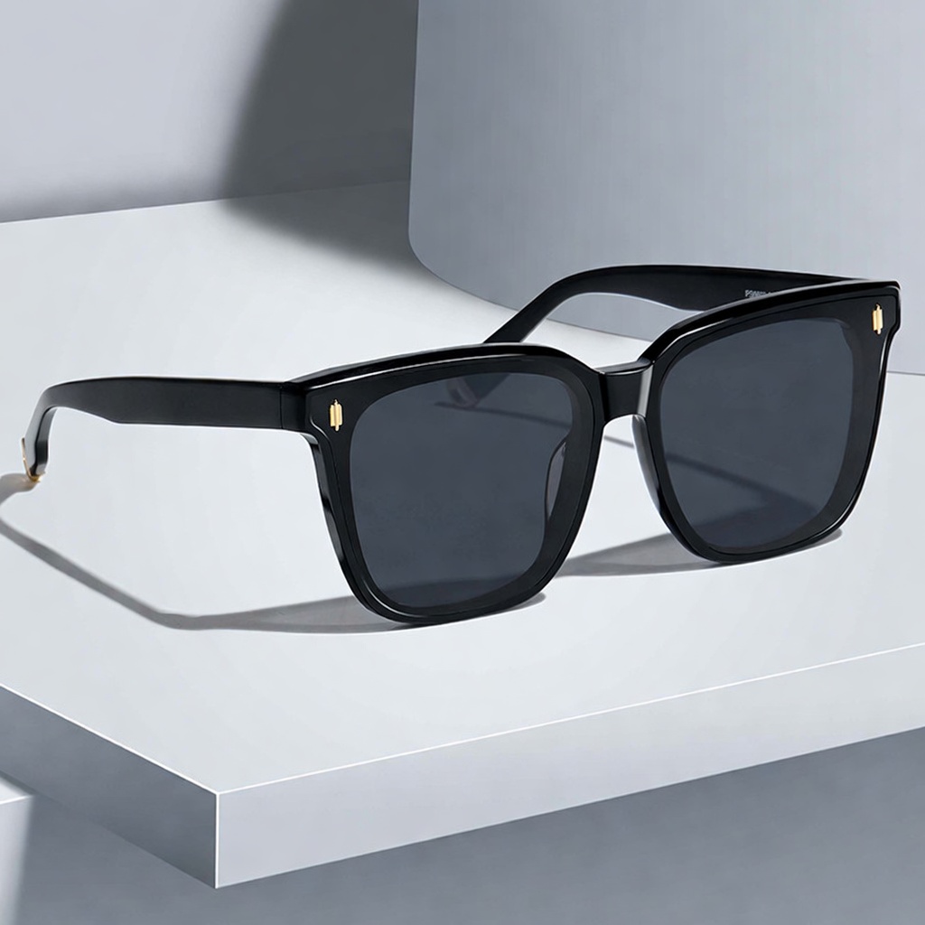 Eyeao Square Acetate Polarized Sunglasses