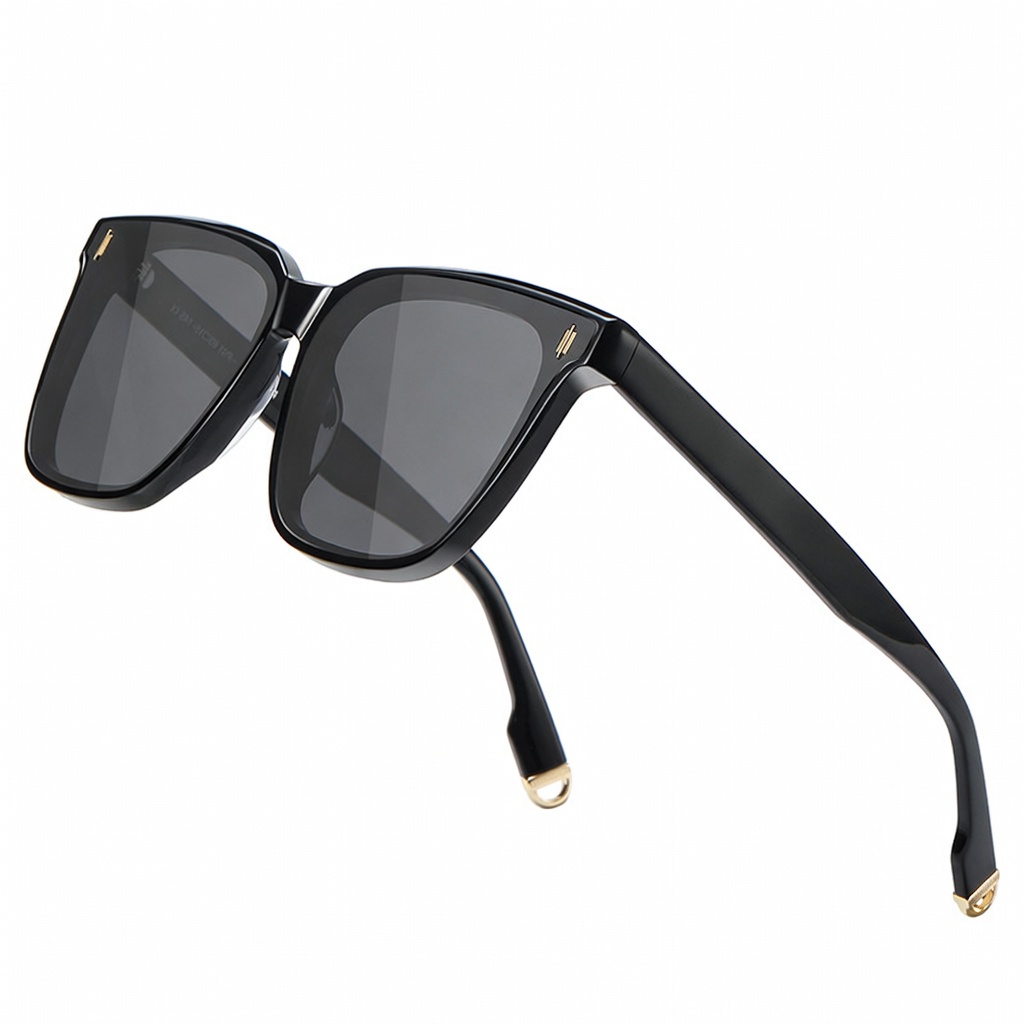 Eyeao Square Acetate Polarized Sunglasses