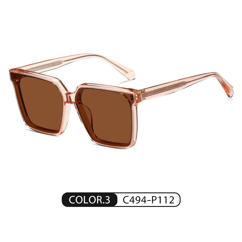 Eyeao Square Acetate Polarized Sunglasses