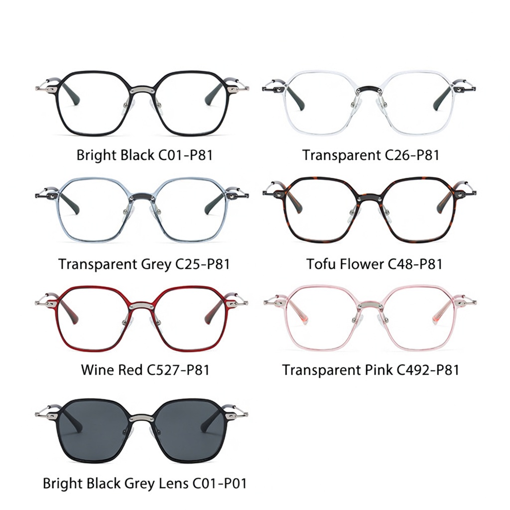 Eyeao TR90 Blue light blocking Optical frames TJ859