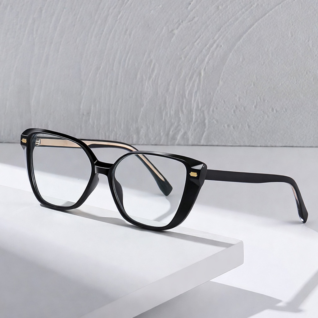 Eyeao Cat eye Acetate Blue light blocking Optical frames BC908