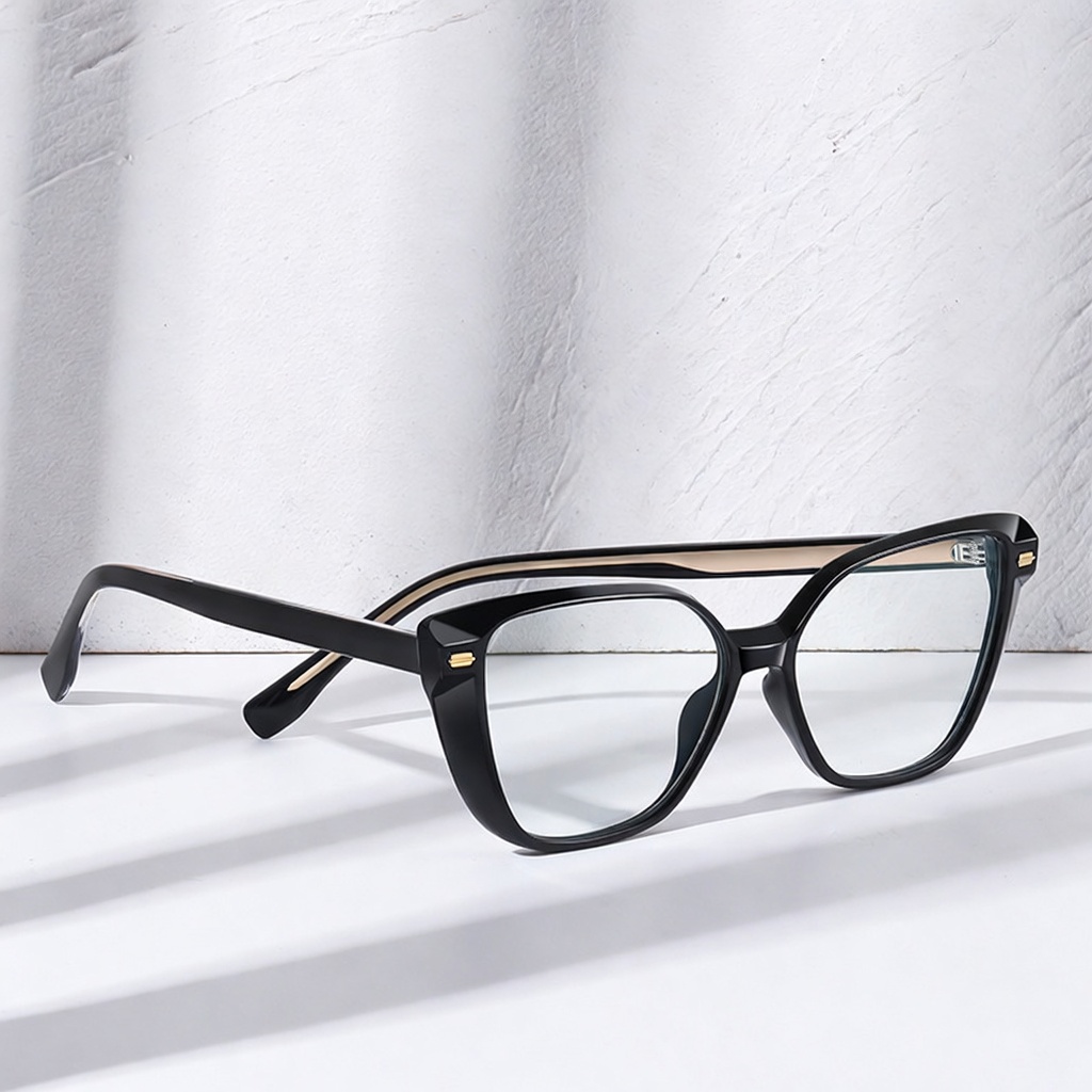 Eyeao Cat eye Acetate Blue light blocking Optical frames BC908