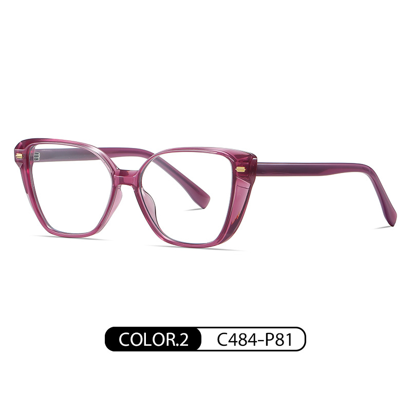 Eyeao Cat eye Acetate Blue light blocking Optical frames BC908