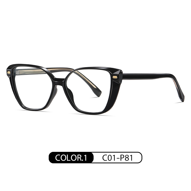 Eyeao Cat eye Acetate Blue light blocking Optical frames BC908