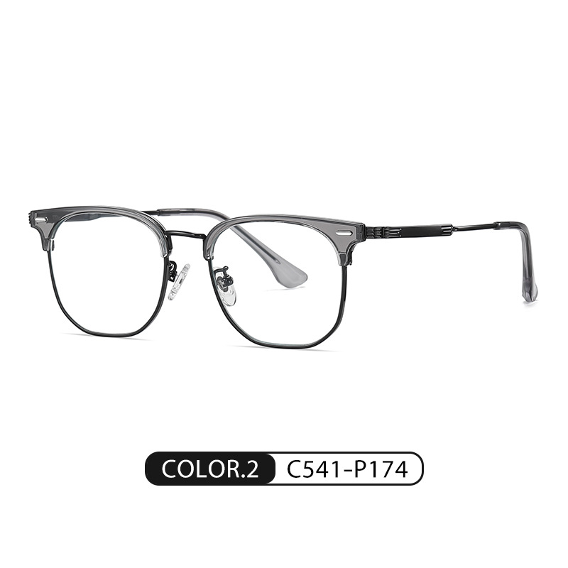 Eyeao Square Pure titanium Blue light blocking Optical frames ST6205