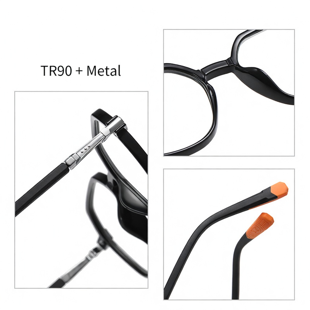 Eyeao TR90 Blue light blocking Optical frames TJ857