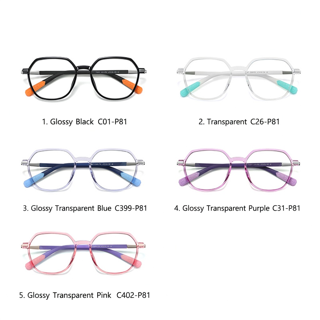 Eyeao TR90 Blue light blocking Optical frames TJ857